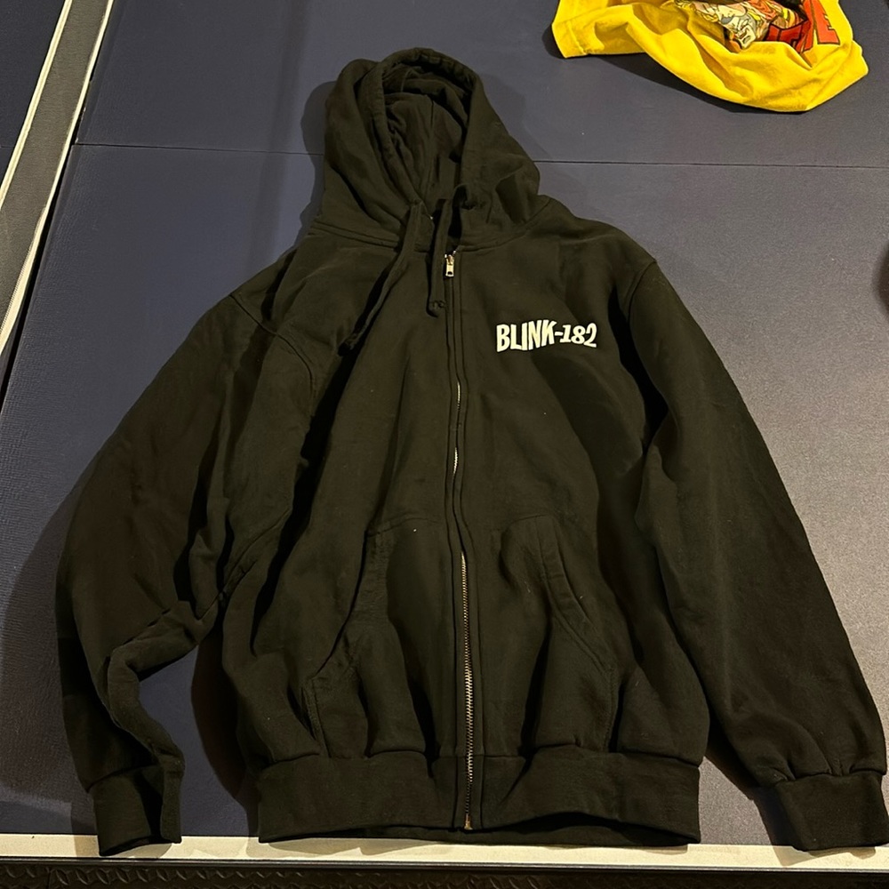 Blink-182 Tour 2016 Zip Up Hoodie